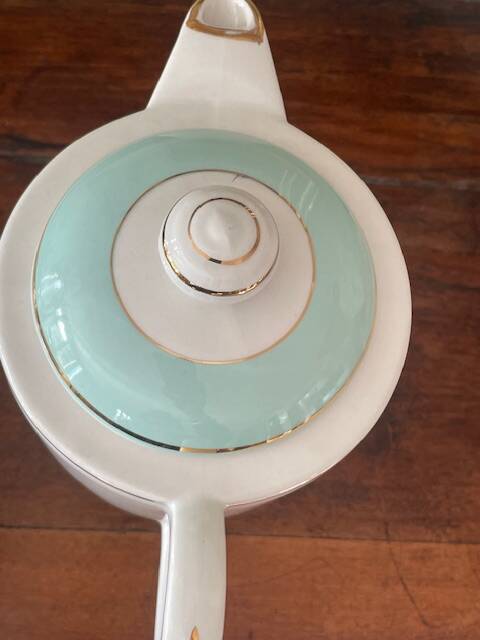 coffee pot, sugar bowl and milk jug KG Luneville Regency model