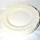 Series of 6 old plates in opaque earthenware of SARREGUEMINES Earth of iron cream 24.5cm