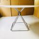 Set of Dining Table with 5 Swivel Wire Chairs by Rudi Verelst for Novalux
