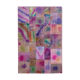 Handmade oriental contemporary 198 cm x 302 cm multicolor patchwork carpet