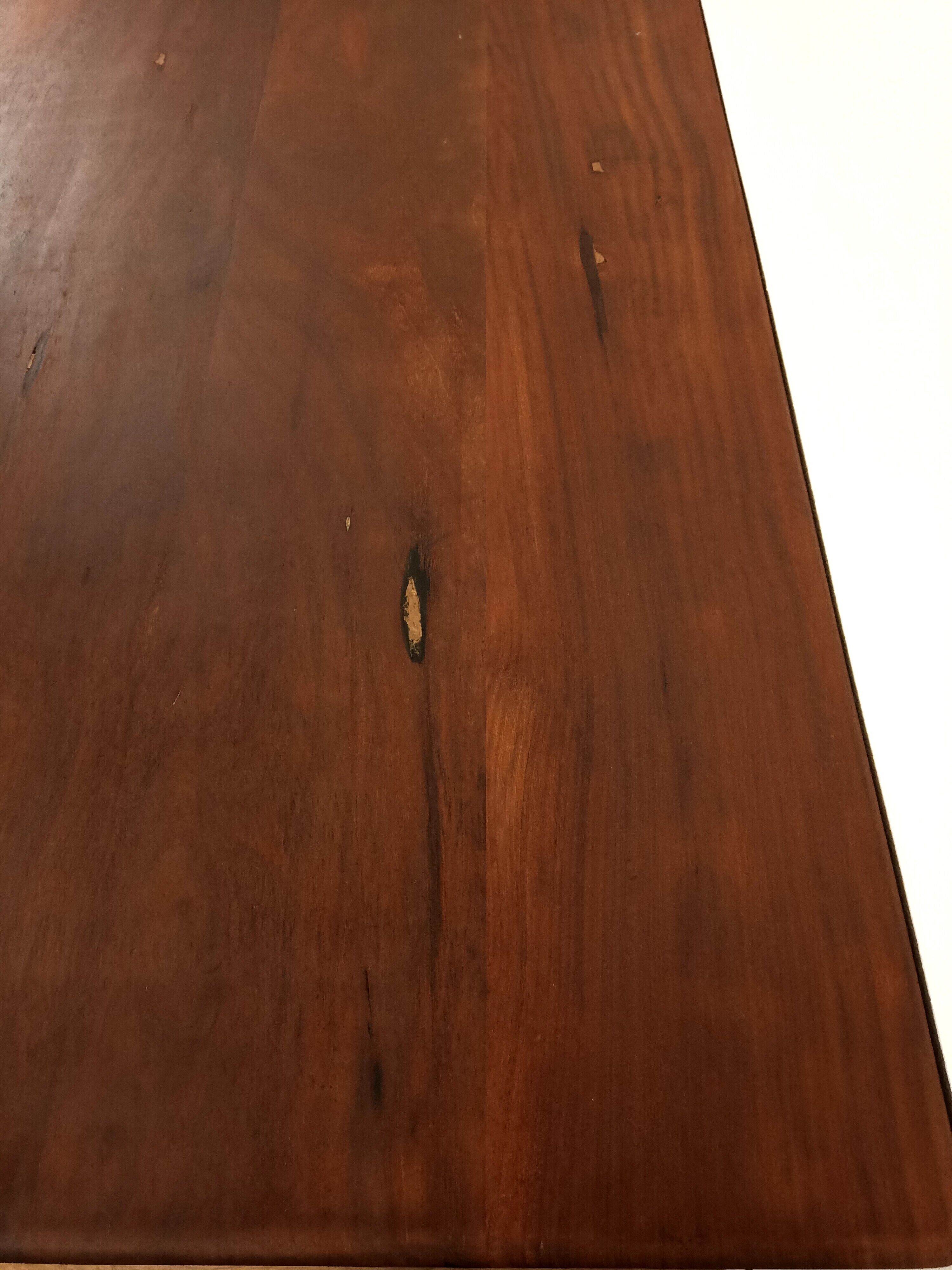 Vintage solid oak farmhouse table