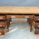 Minister's desk 1930 parquet oak