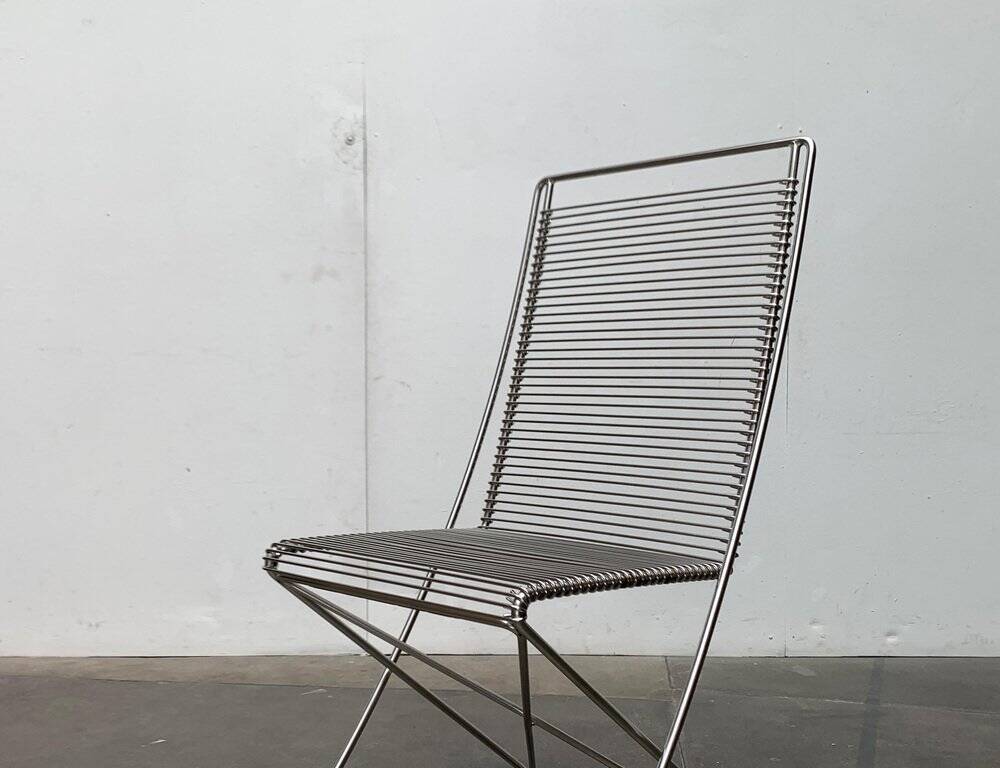 Postmodern German cantilever chair by Till Behrens for Schlubach, 1980s.