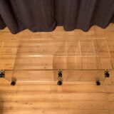 Lucite mobile table, audio, 1970s