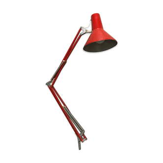 HCF red workshop lamp