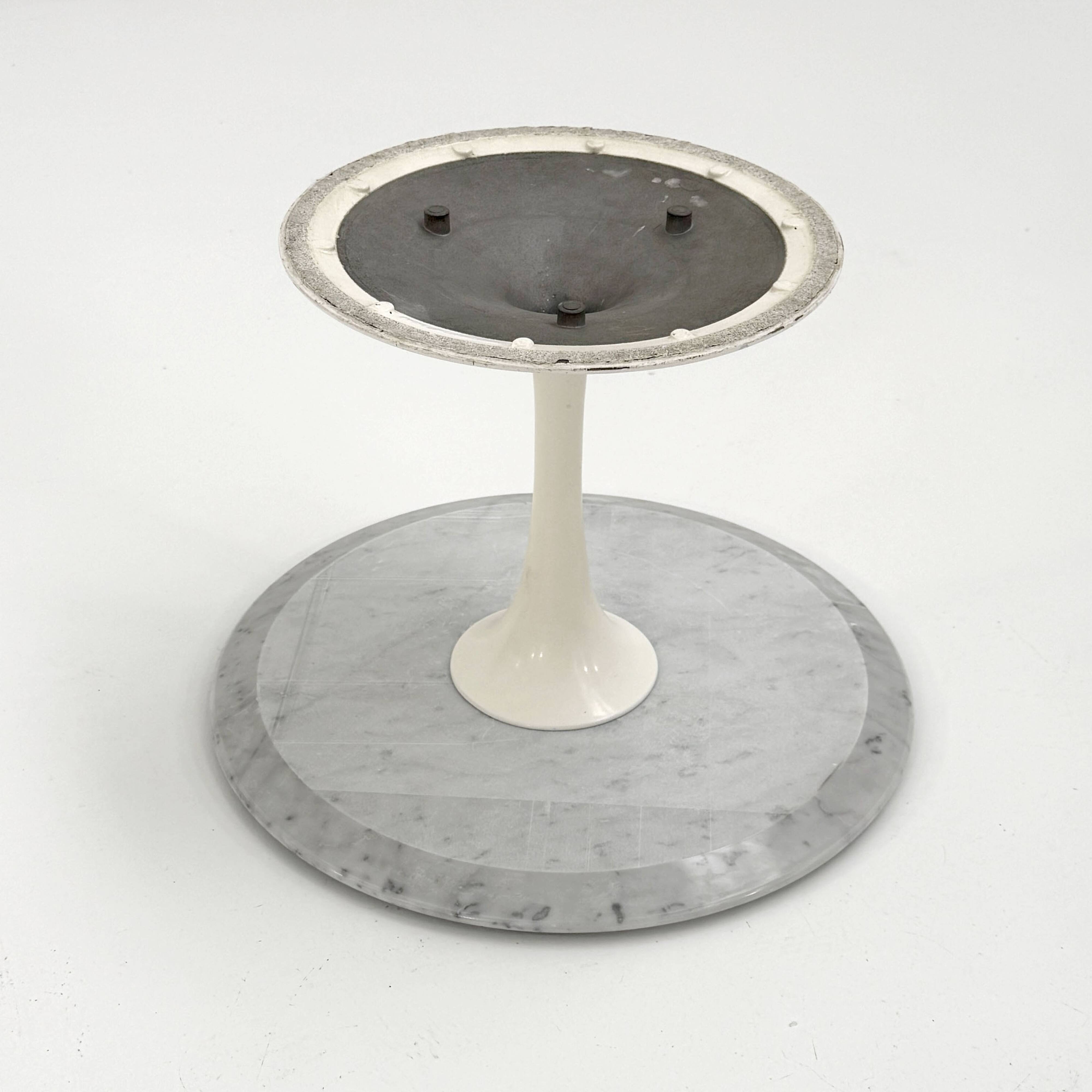 Tulip marble side table by Eero Saarinen for Knoll, 1970