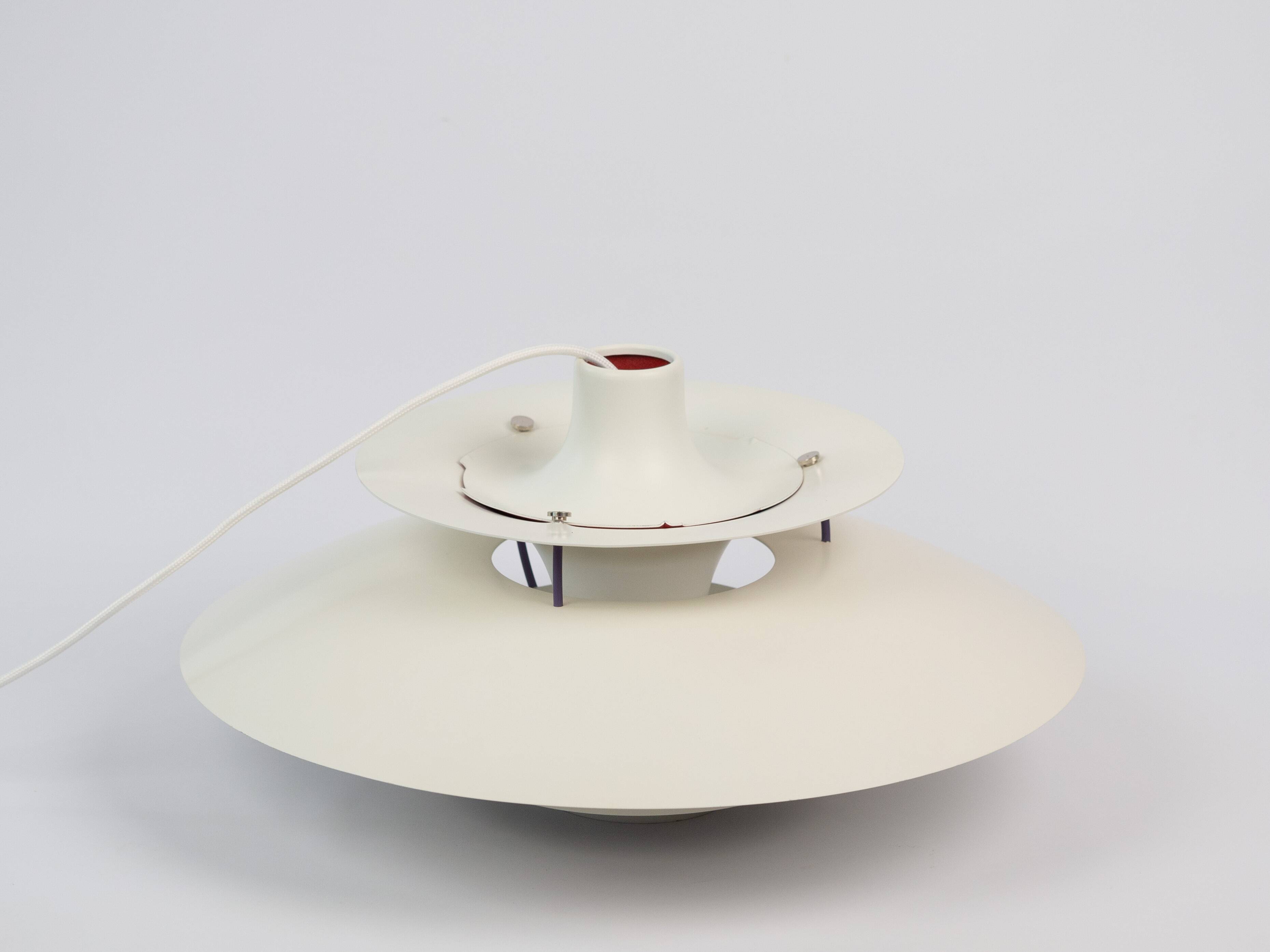 Danish vintage pendant lamp PH 5 by Poul Henningsen, Louis Poulsen, 1958