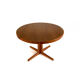 Table à manger extensible vintage, Bramin des années 60