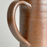 Large speckled stoneware pitcher