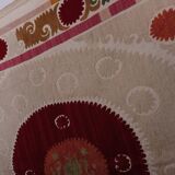 Hand knotted rug, vintage Turkish rug 116x129 cm