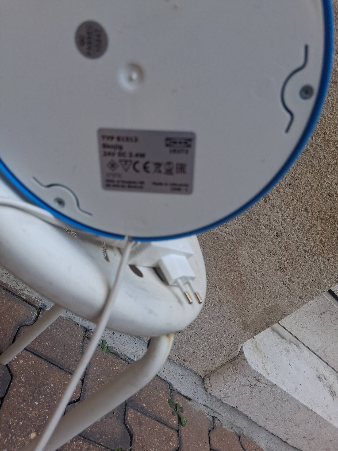 Lampe champignon nuages Skojig années 90