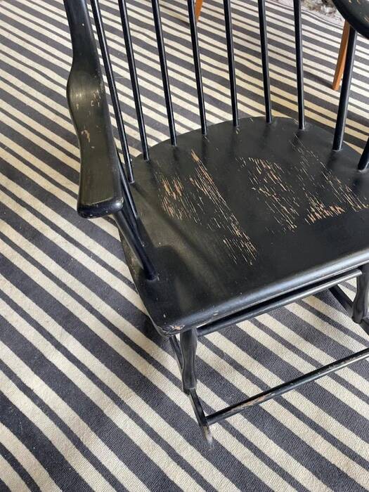 Grandessa rocking chair by Lena Larsson, Nesto, Sweden, 1960s