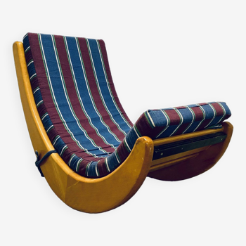 Rocking Chair dans le goût de Verner Panton « relaxer » pour Rosenthal