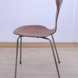 Set of Teak Desk Chairs, Denmark, 1950s