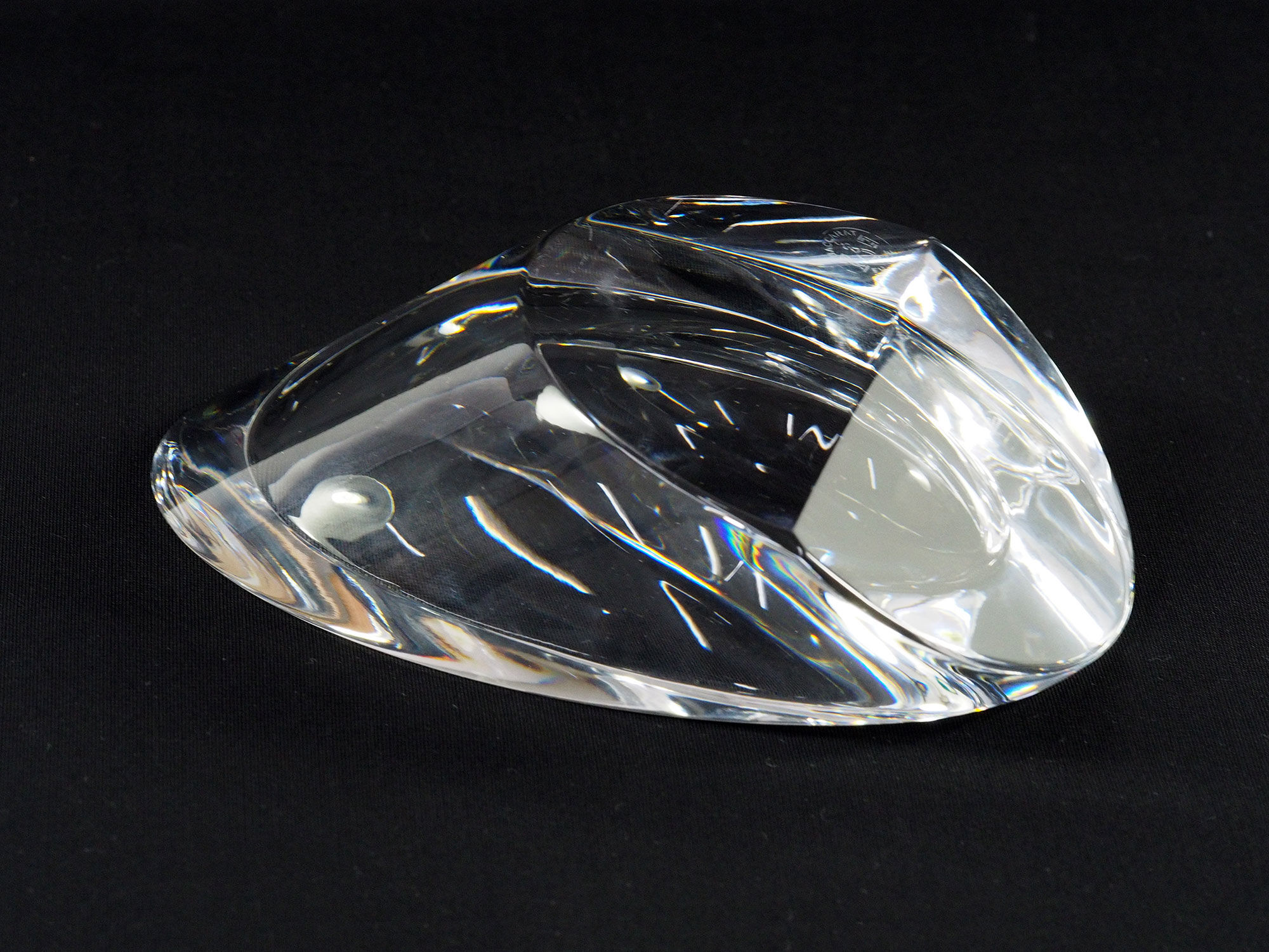 Baccarat Crystal Pipe Rest Holder Stand