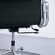 SOFT PAD CHAIR EA 217 EAMES BLACK LEATHER HERMAN MILLER PUBLISHED BY ICF 1970s