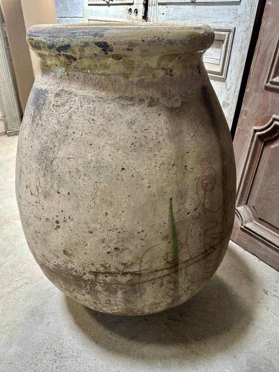 19th-century terracotta jar