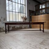 XXL table in solid dark walnut 3m