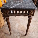 Gilded wood console