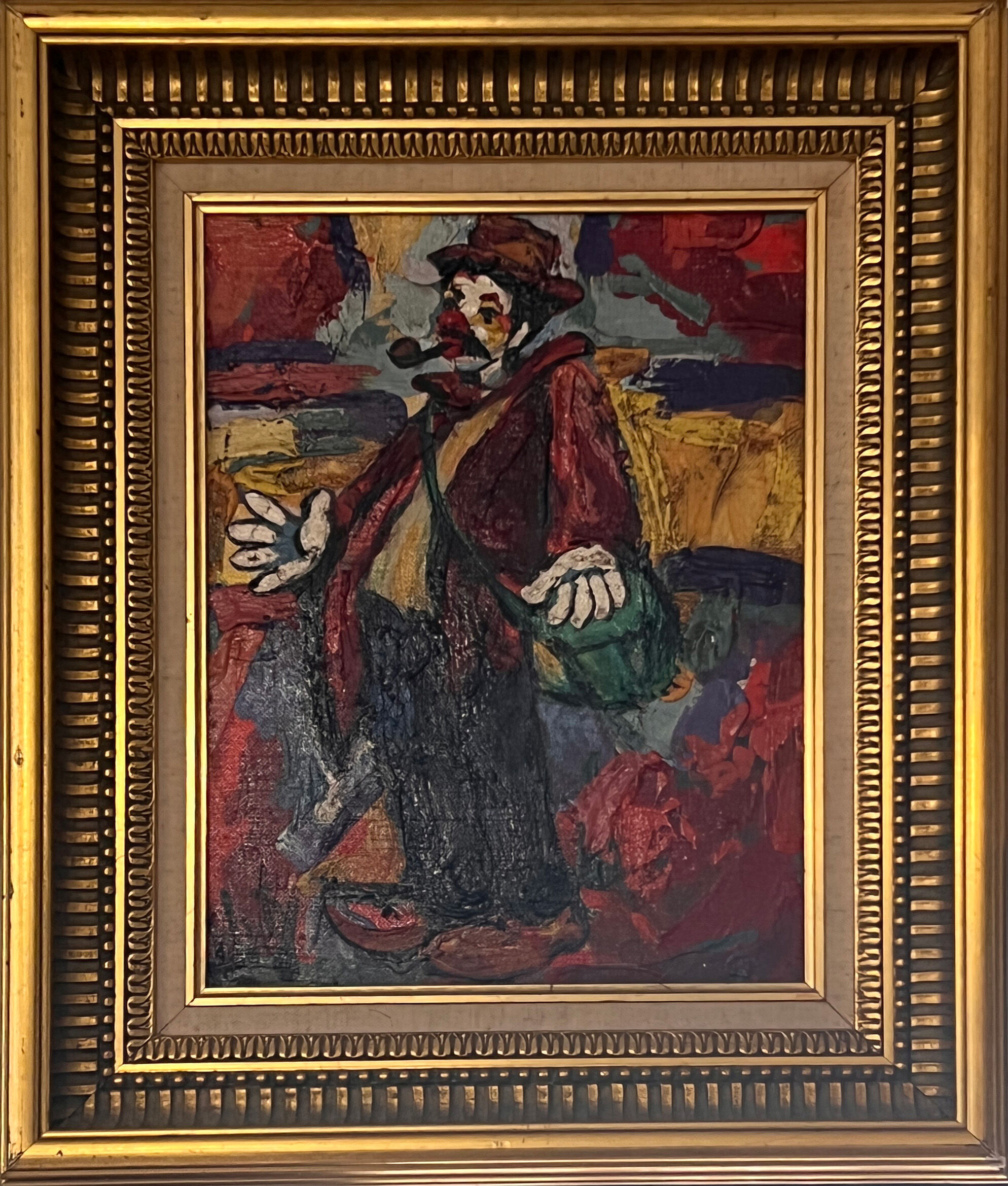 Oil on canvas by Henry d'Anty