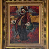 Oil on canvas by Henry d'Anty