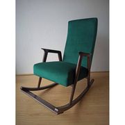 Fauteuil à bascule vintage des années 50.