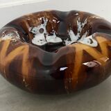 Ceramic ashtray signed Vallauris - 1960