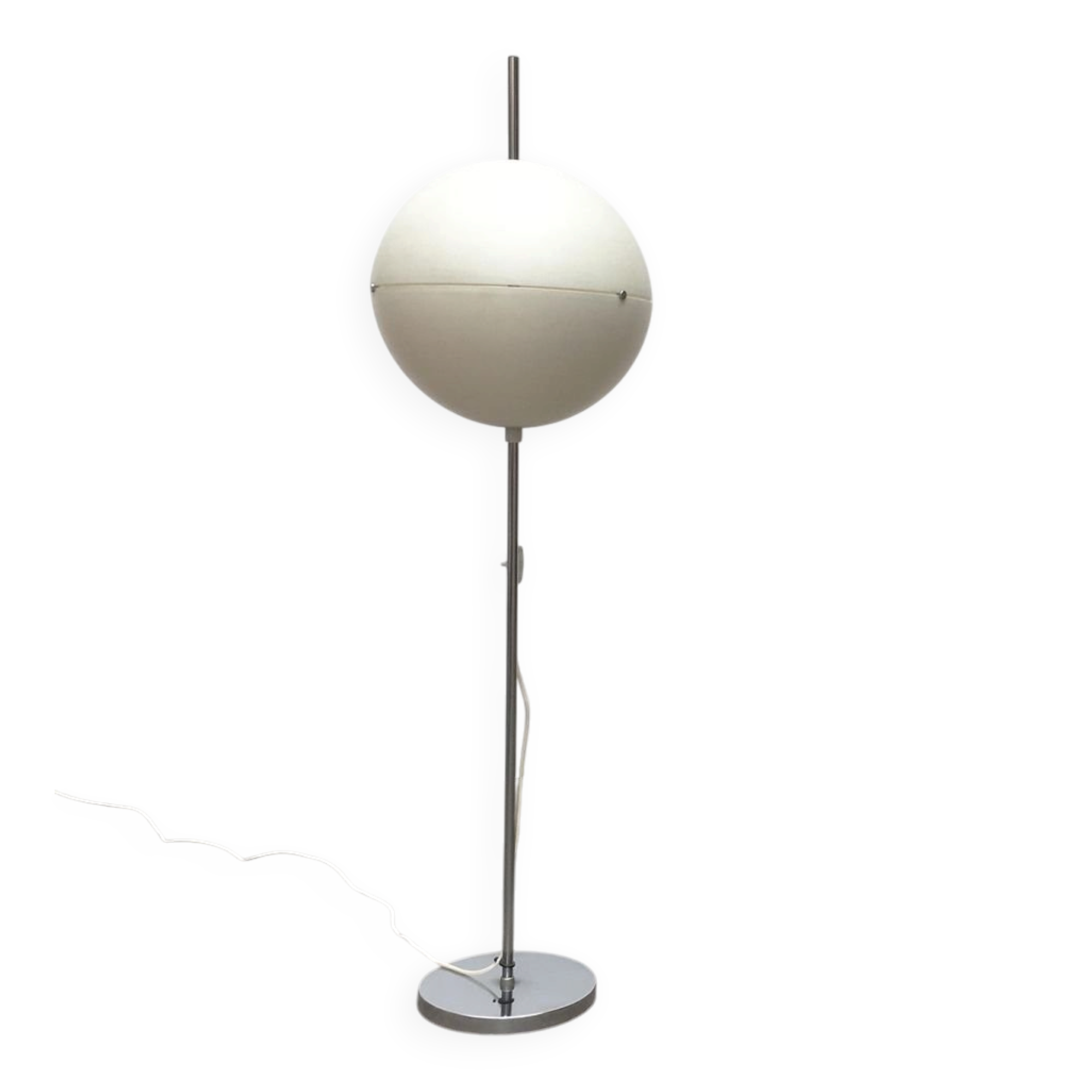 Globe floor lamp mid-century space age