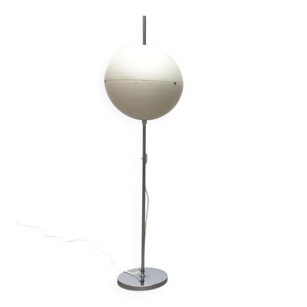 Lampe sur pied globe ère spatiale du milieu du siècle — Beyit