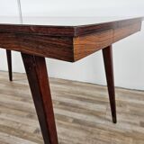 Table Mid Century en stratifié palissandre