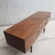 Vintage mid century walnut effect compact scandinavian sideboard