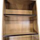 Armoire en bois peu profonde / bibliothèque / vitrine vintage