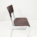 Tubular steel cantilever chair by Mart Stam