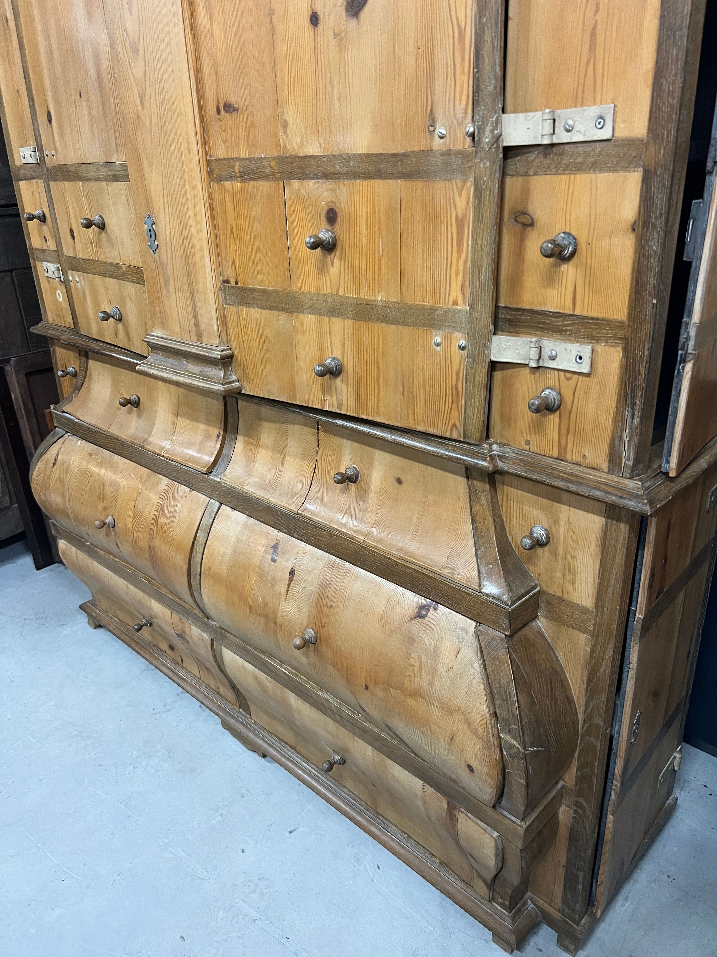 Dutch pine cabinet
