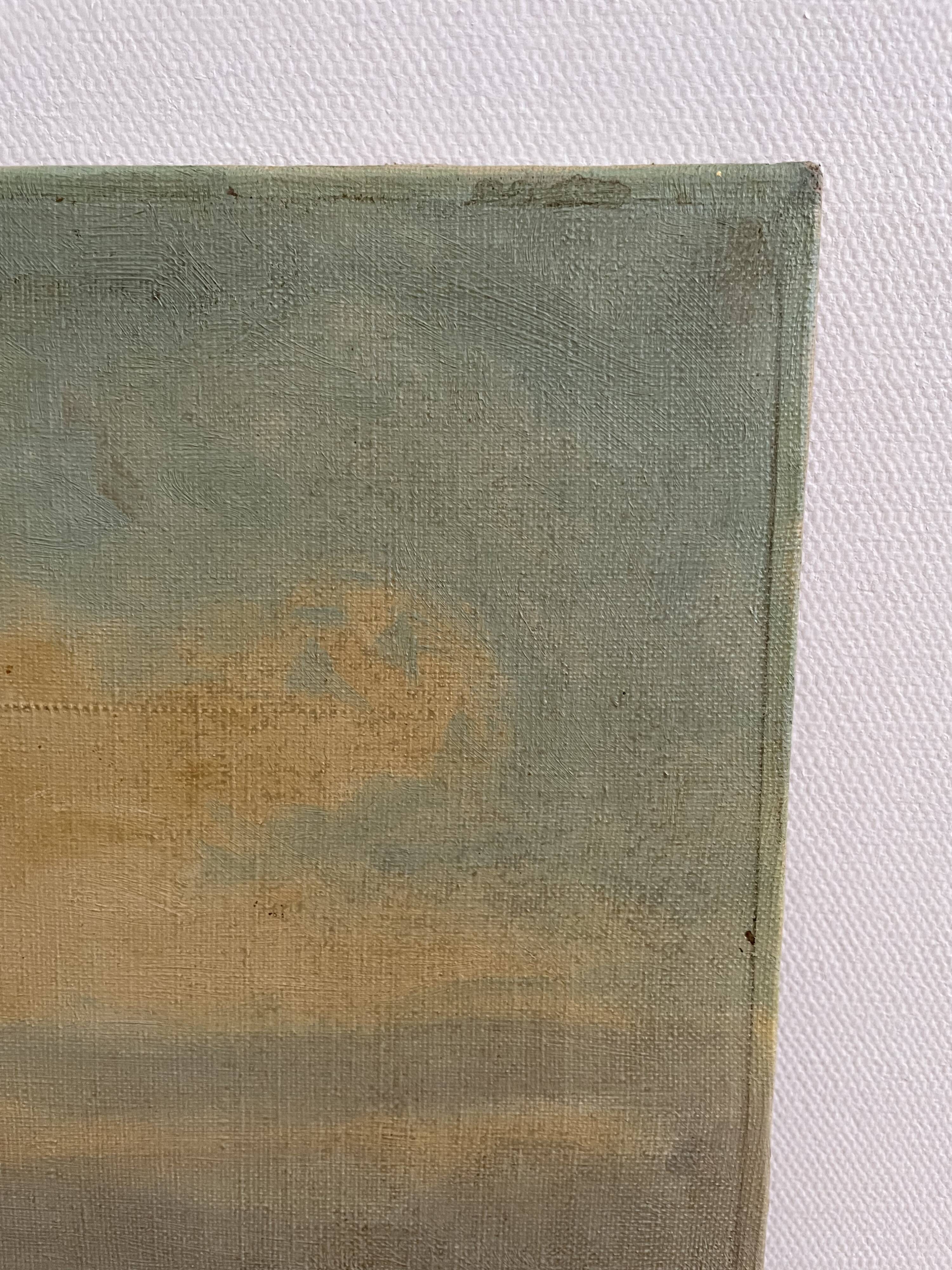 Tableau ancien signé