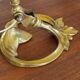 Art Nouveau table lamp + Art Deco globe