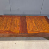 XXL coffee table in bamboo, 1980s