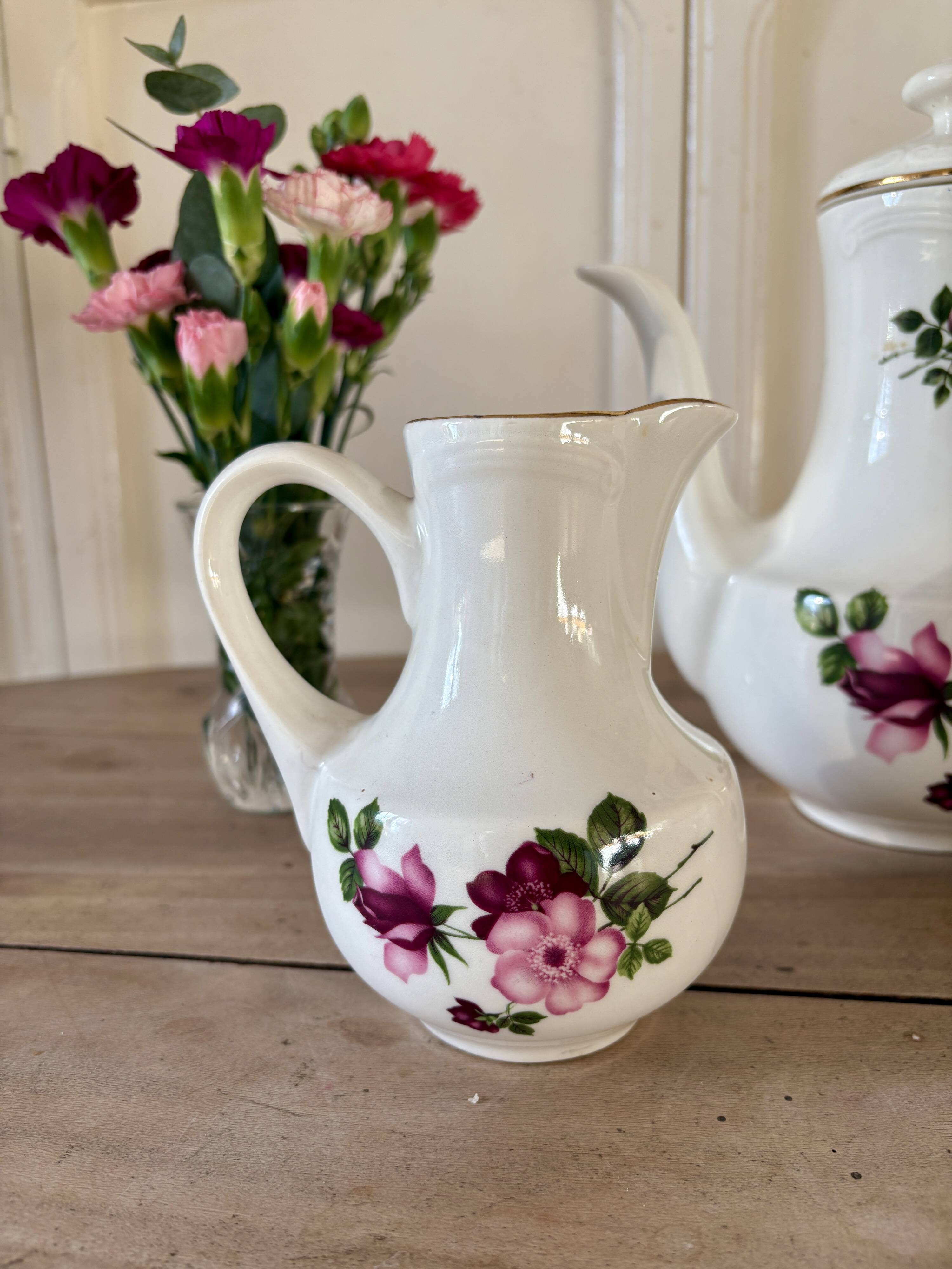 Vintage tea or coffee set - Chinon de Gien model