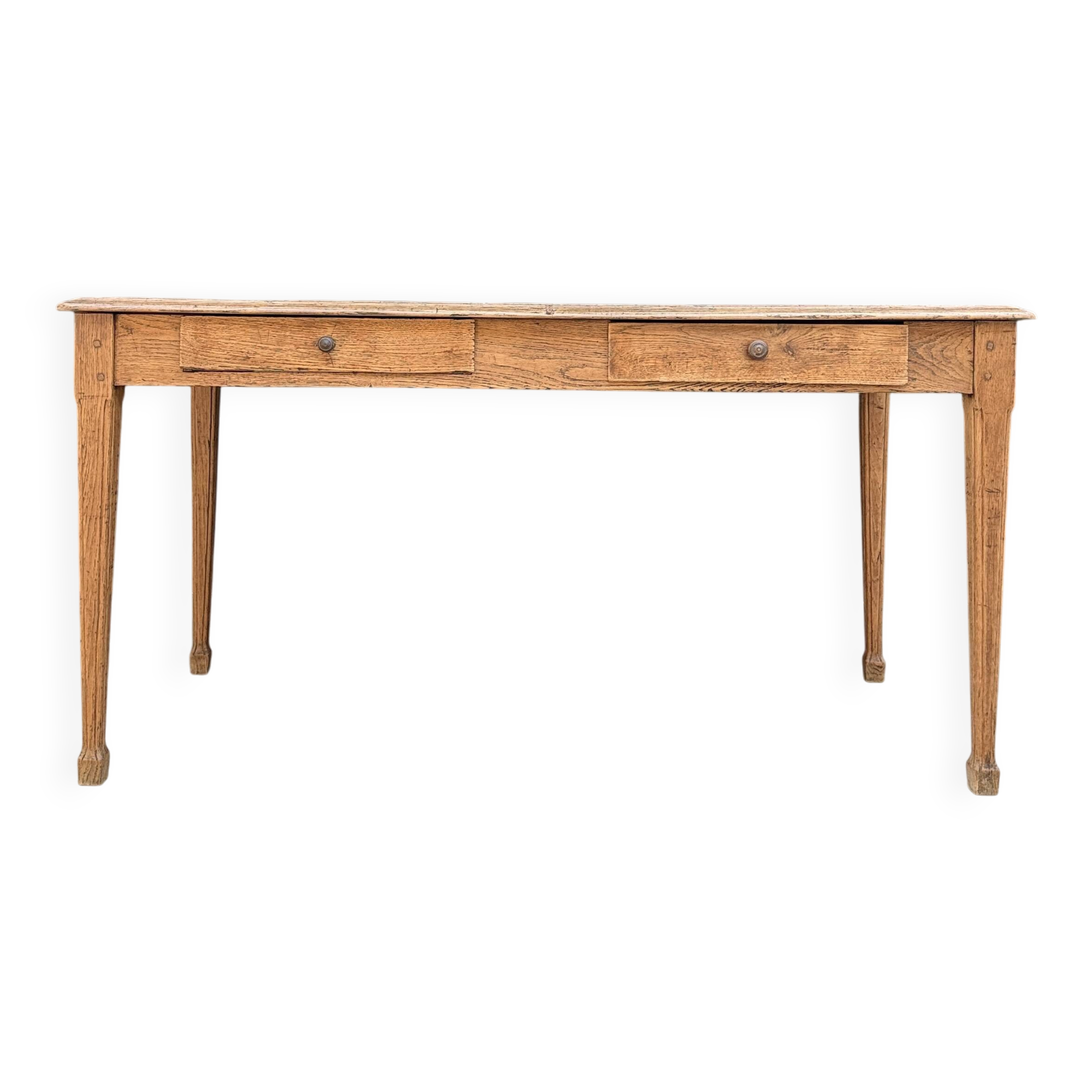 Oak farmhouse table