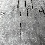 Vintage italian murano glass chandelier by Toni Zuccheri for Venini, 1960s