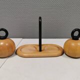 Pepper and salt grinders, by c jörgensen and r nissen for bodum denmark