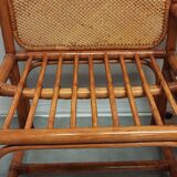 Furniture phone bamboo rattan and wicker