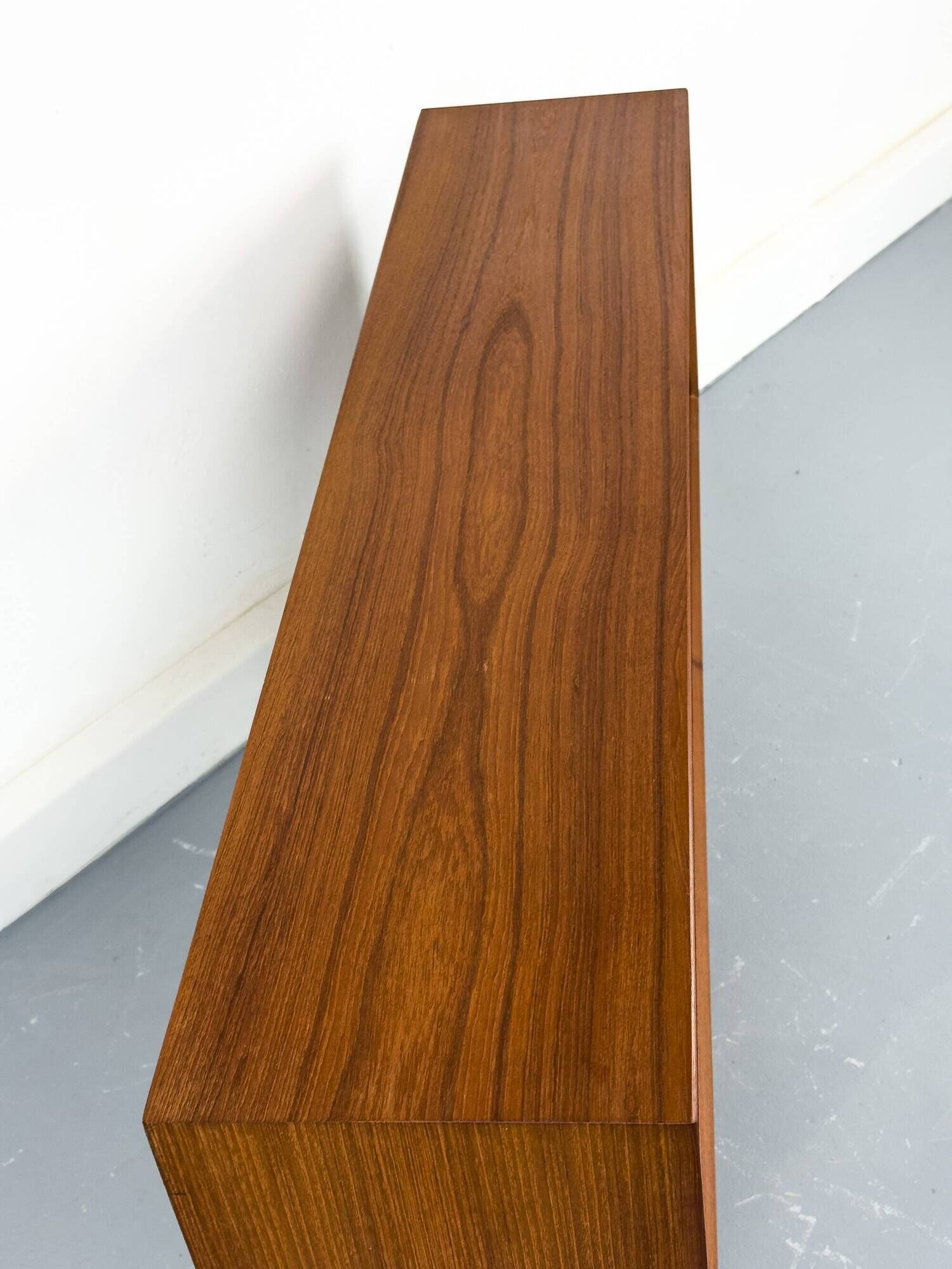 Low Teak Shelf from Brouer Furniture Factory, 1960s