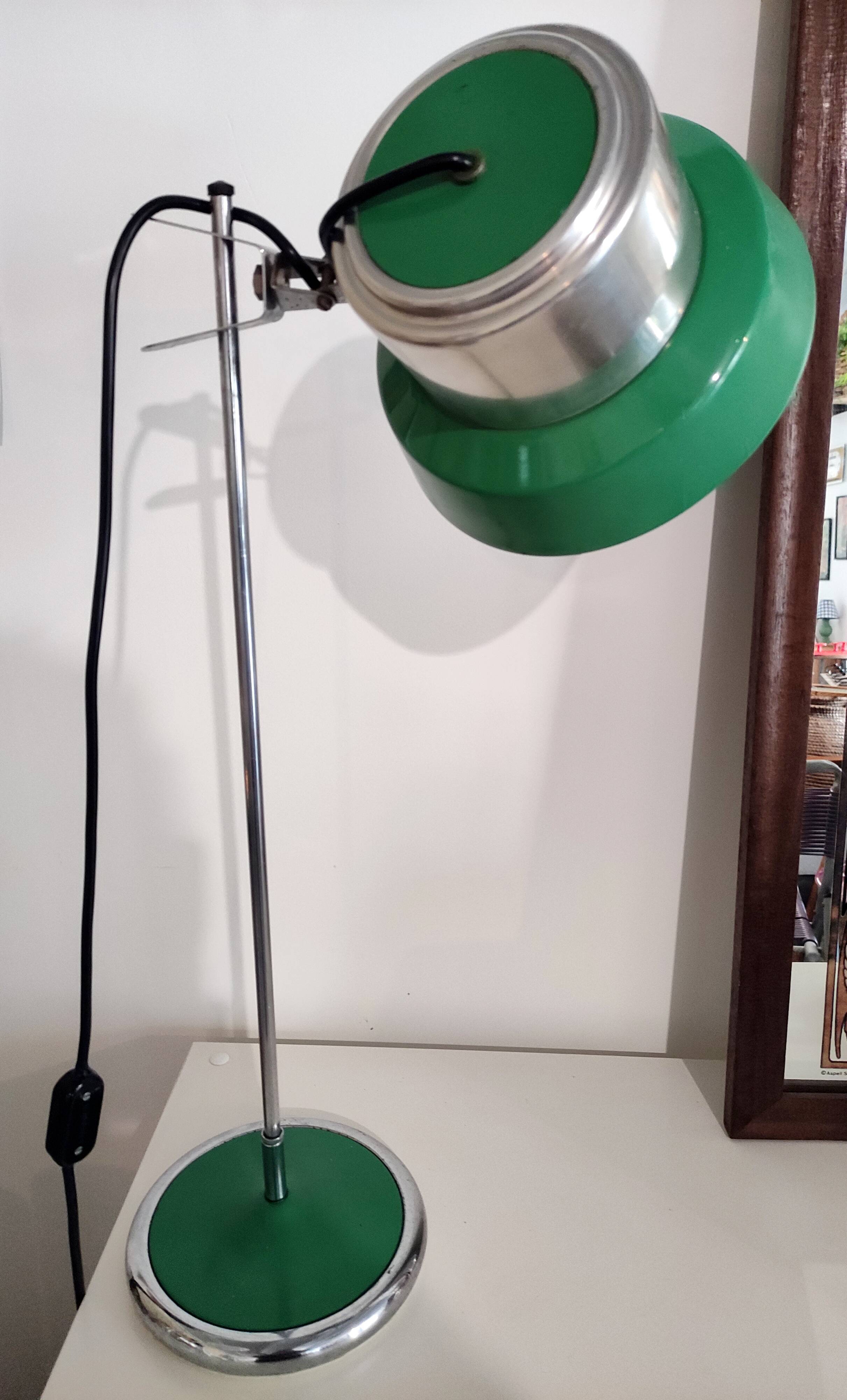 Industrial desk lamp