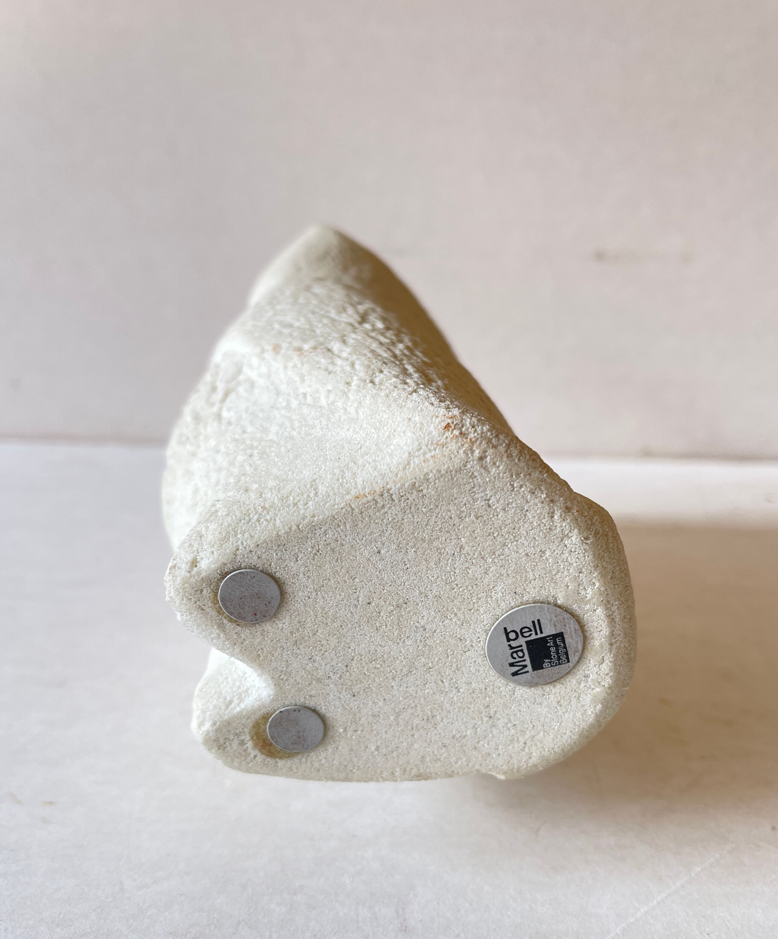 Stone owl Marbell Art year 70 , paper press