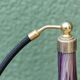 Set of 5 old glass perfume sprays