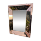 Beautiful vintage copper art deco mirror signed and dated