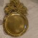 Pocket vacuum/cup in old gilded bronze