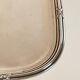 Louis XVI style silver metal tray