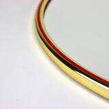 Mid Century wall mirror round 60s 50cm